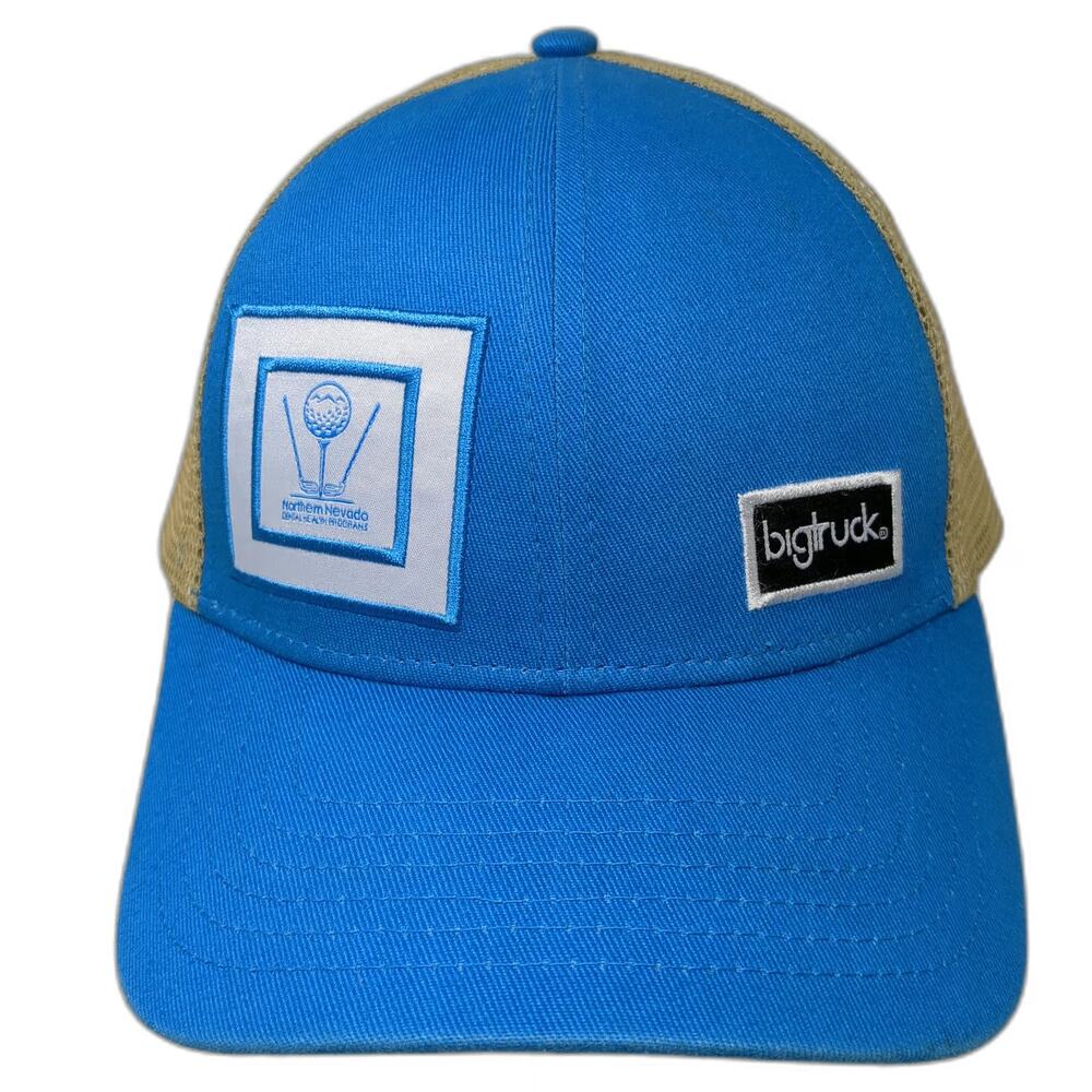 bigtruck Trucker Hat Blue OSFM Snapback Northern Nevada Dental Health Golf hat